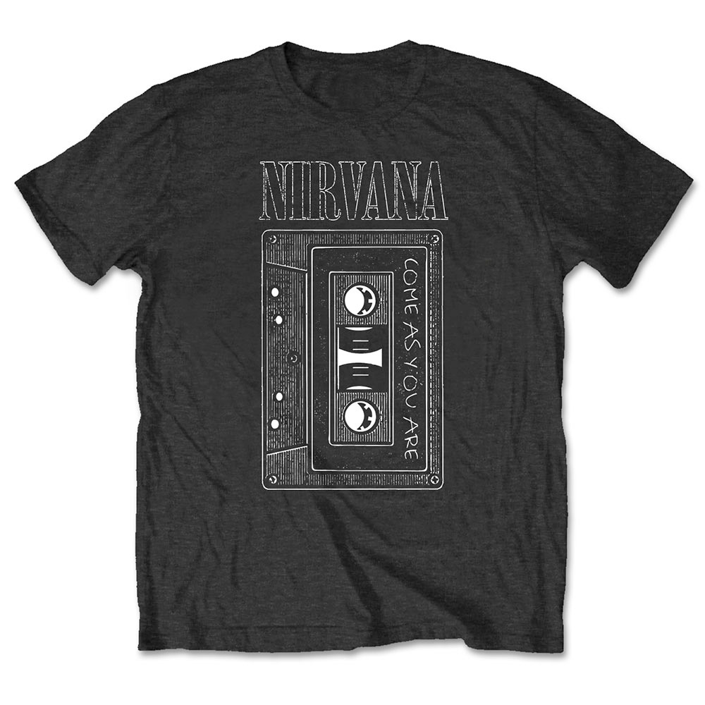 Nirvana - As You Are Tape Herren TShirt - Schwarz